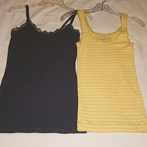 Two Vintage American Eagle Tank Tops